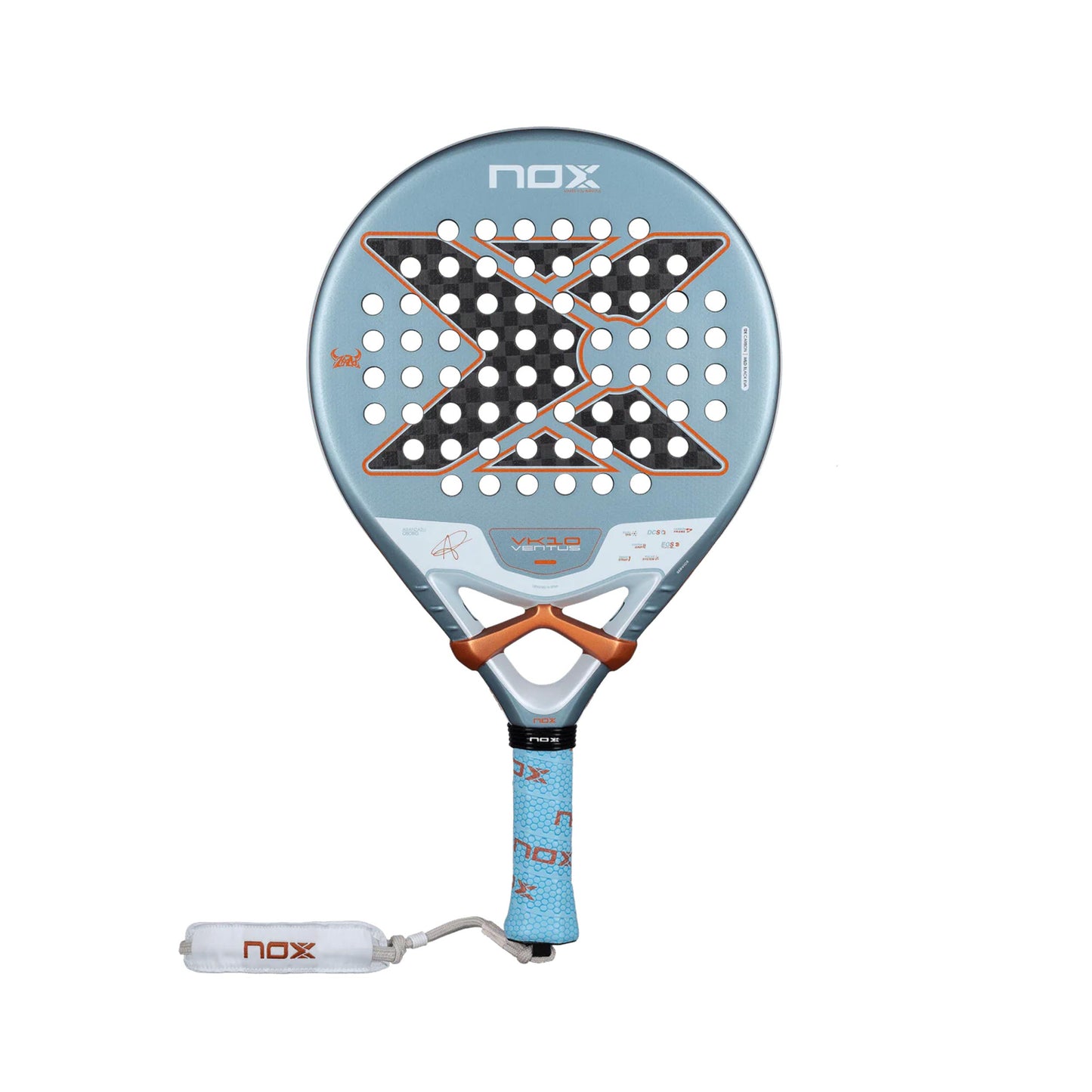 NOX VK10 Ventus Control 12K Pala de pádel Raquetas de test