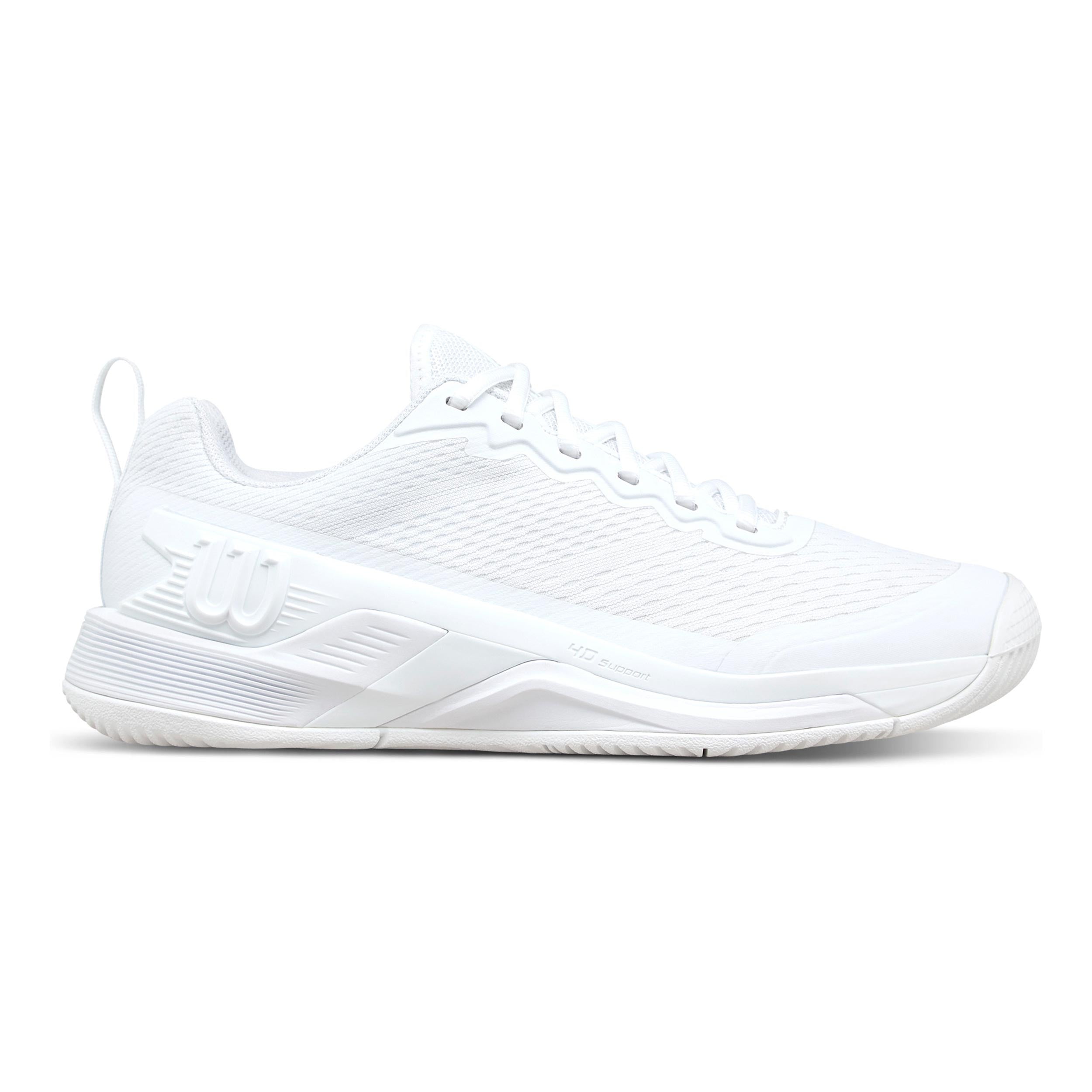 Wilson Rush Pro 4.5 Zapatilla todas las superficies Hombres - blanco, blanco