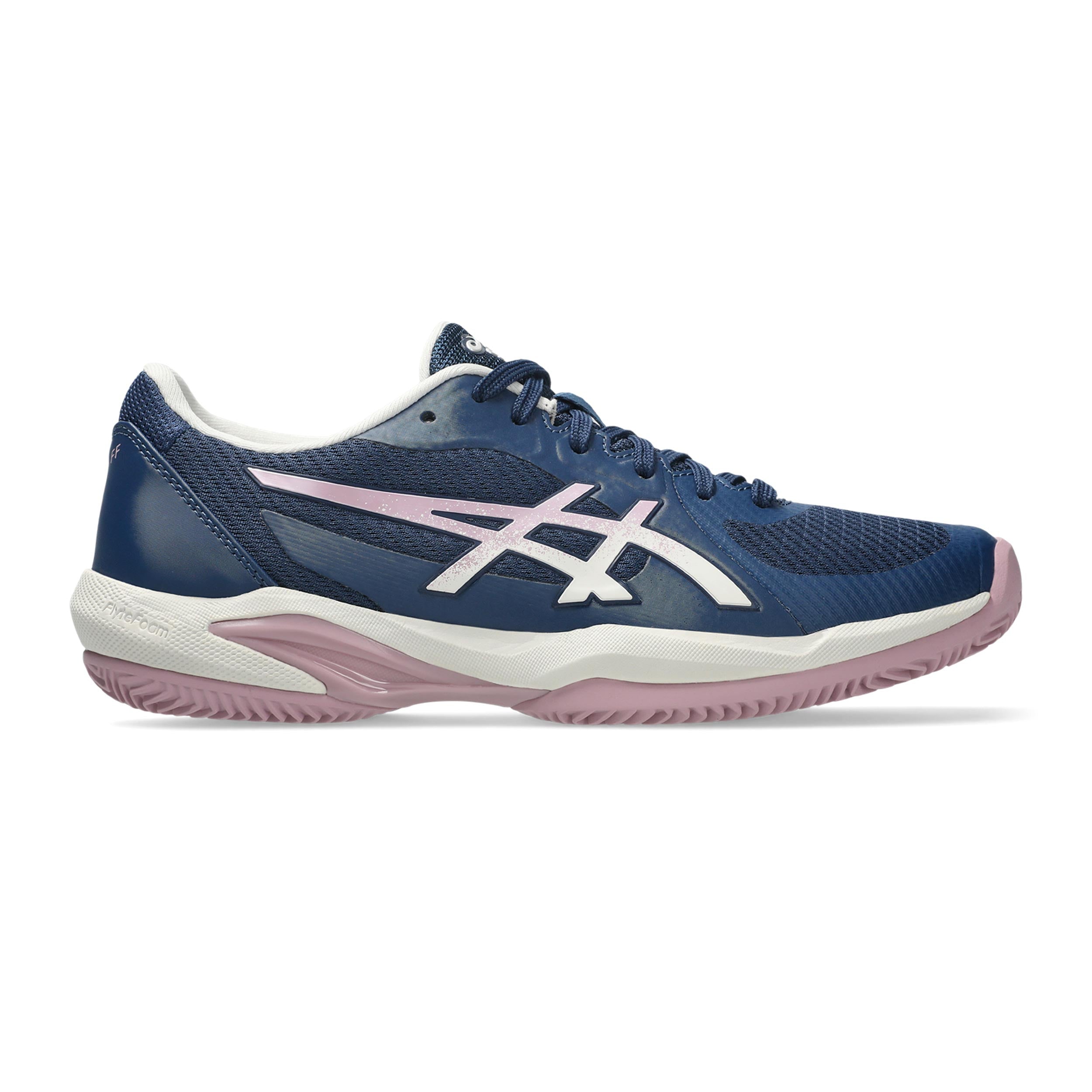 ASICS Solution Swift FF 2 Zapatilla tierra batida Mujeres - azul oscuro, morado