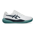 Gel-Resolution X GS Zapatilla tierra batida Niños - blanco, color petróleo