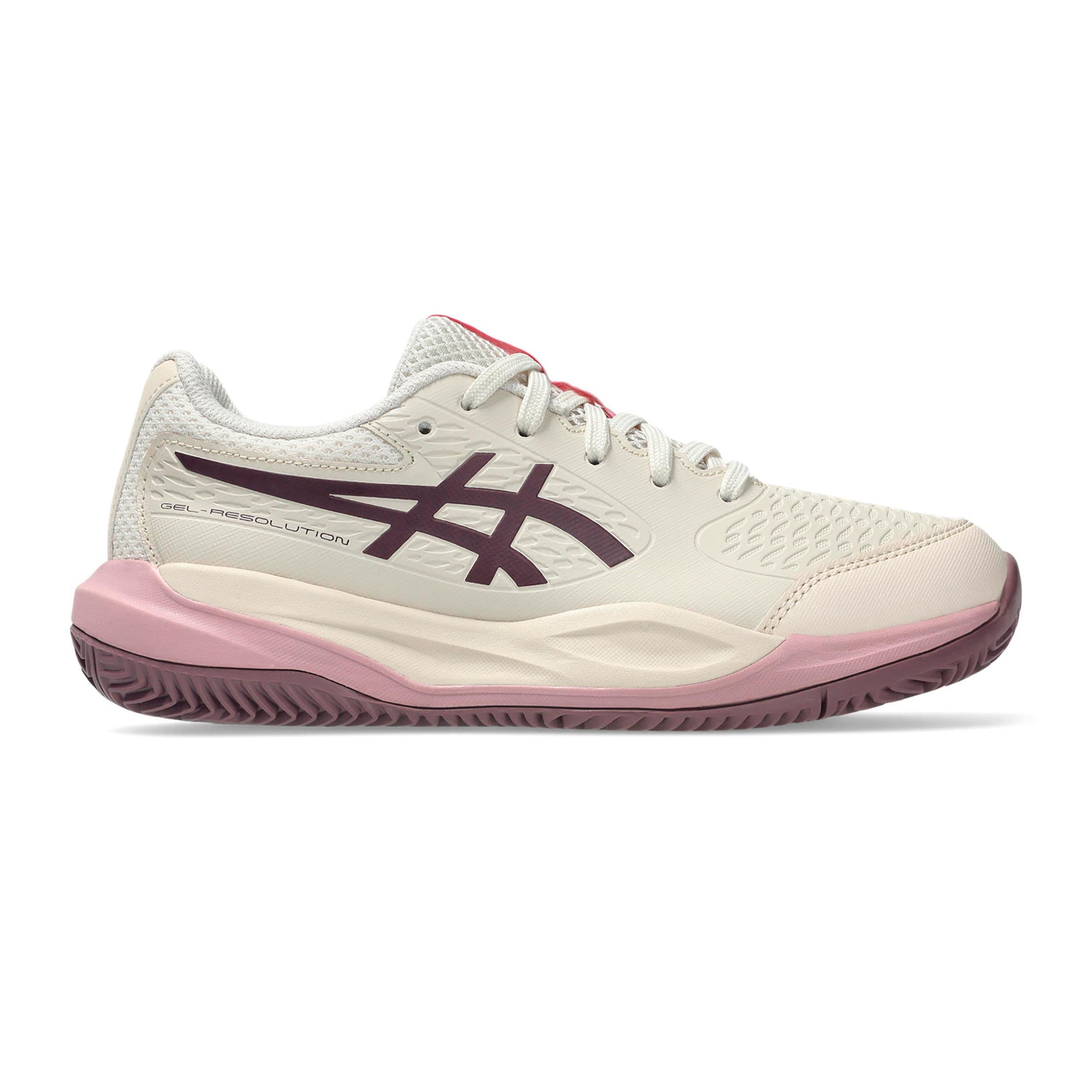 ASICS Gel-Resolution X GS Zapatilla tierra batida Niños - beige, malva
