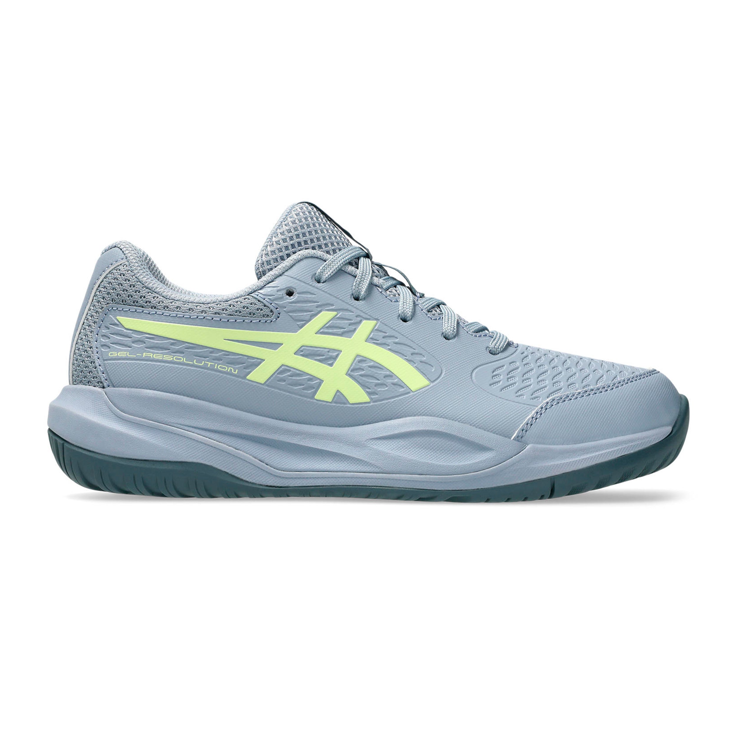 ASICS Gel-Resolution X GS Zapatilla todas las superficies Niños - gris, verde