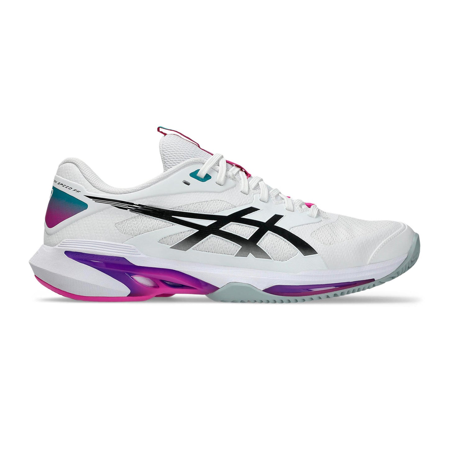 ASICS Solution Speed FF 4 Zapatilla tierra batida Hombres - blanco, rosa
