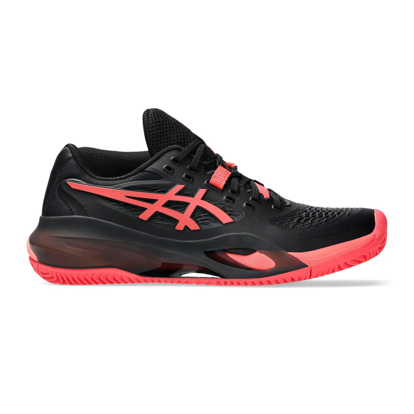 ASICS Gel-Resolution X Zapatilla tierra batida Mujeres - negro, rosa neón