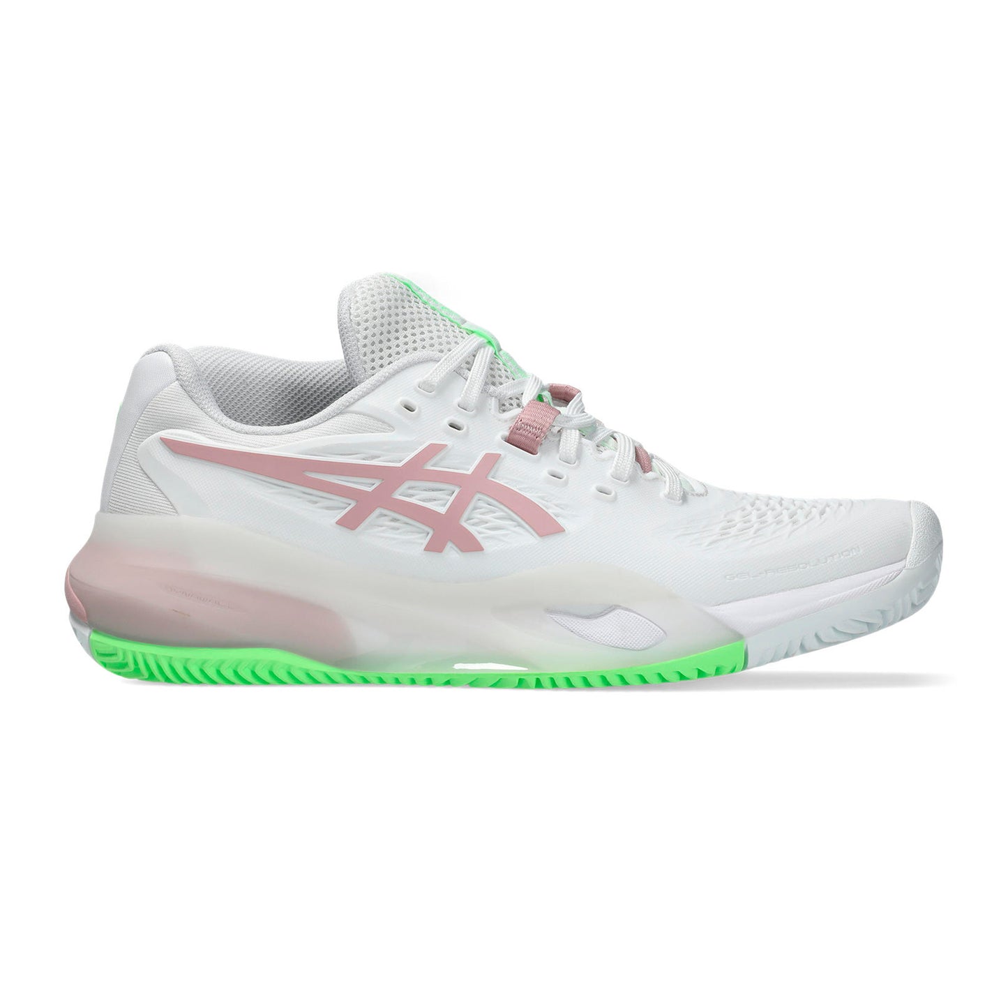 ASICS Gel-Resolution X Zapatilla tierra batida Mujeres - blanco, rosa