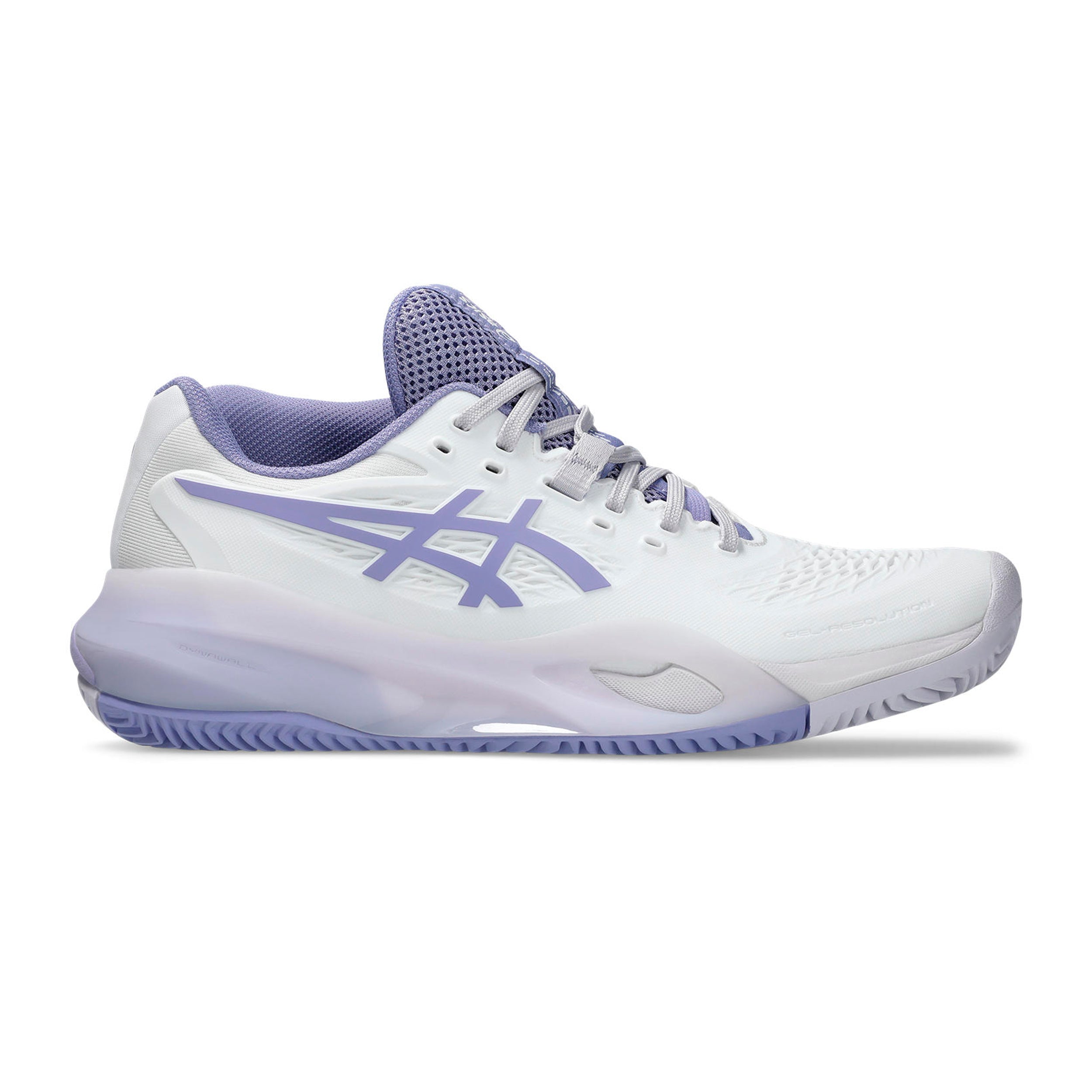 ASICS Gel-Resolution X Zapatilla tierra batida Mujeres - blanco, morado