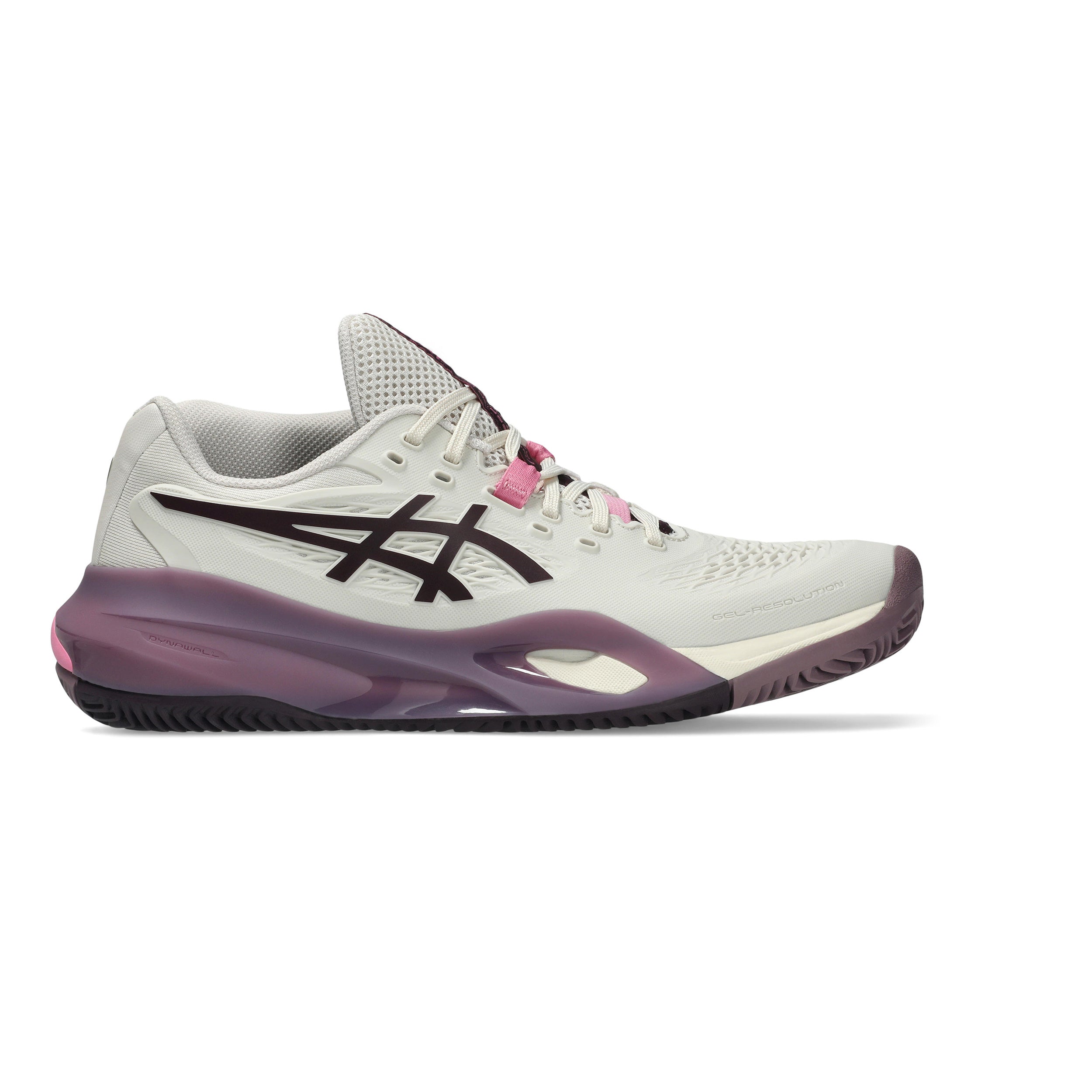 ASICS Gel-Resolution X Zapatilla tierra batida Mujeres - crema, lila