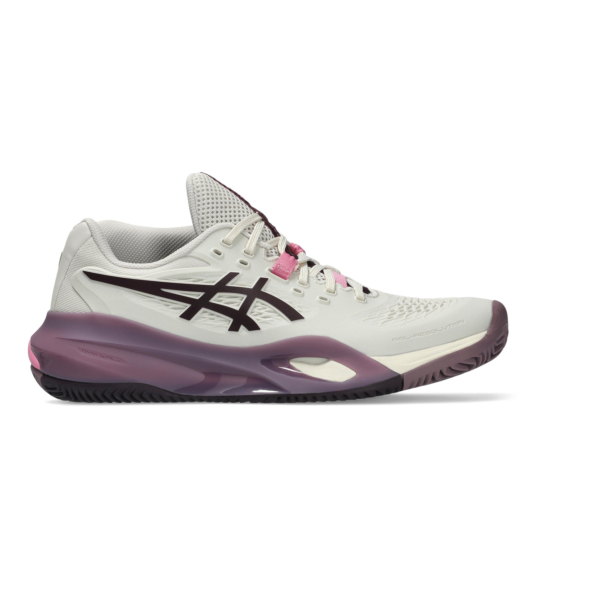 ASICS Gel-Resolution X Zapatilla tierra batida Mujeres - crema, lila