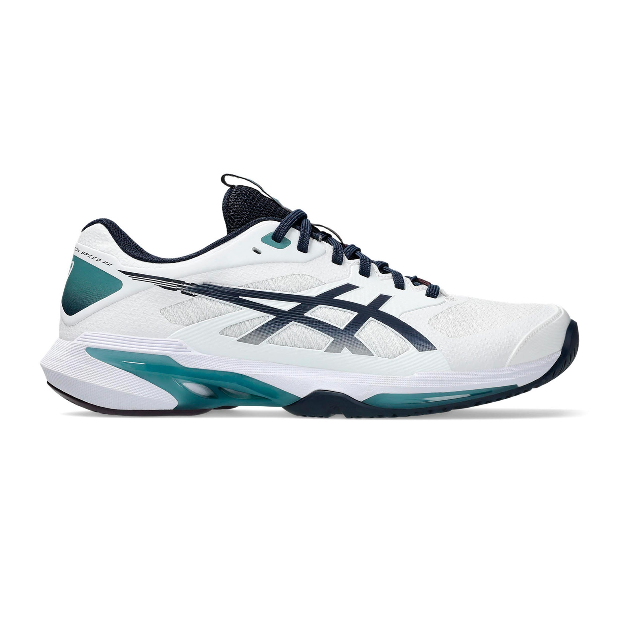 ASICS Solution Speed FF 4 Zapatilla todas las superficies Hombres - blanco, azul noche