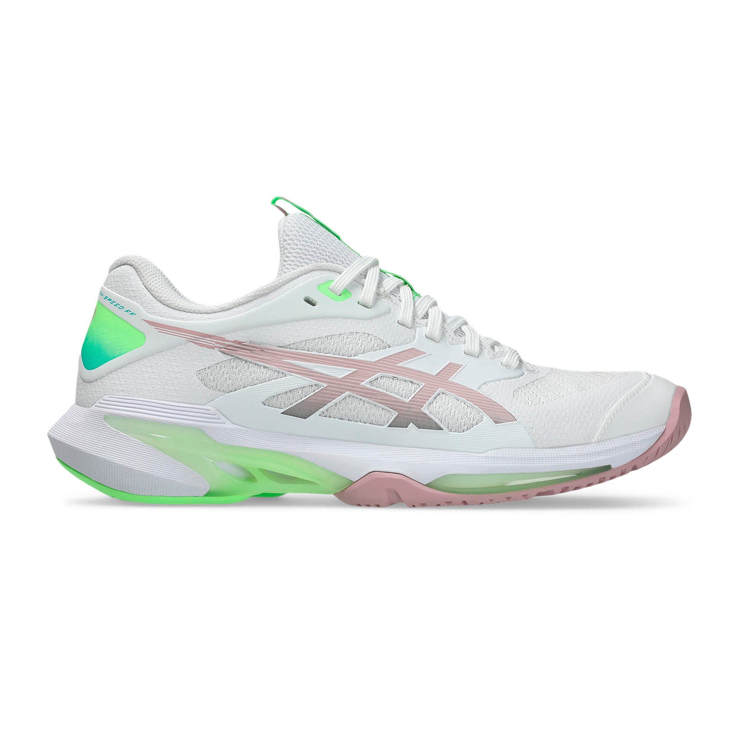 ASICS Solution Speed FF 4 Zapatilla todas las superficies Mujeres - blanco, rosa