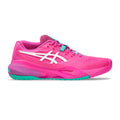 Gel-Resolution X Zapatilla todas las superficies Hombres - rosa, blanco