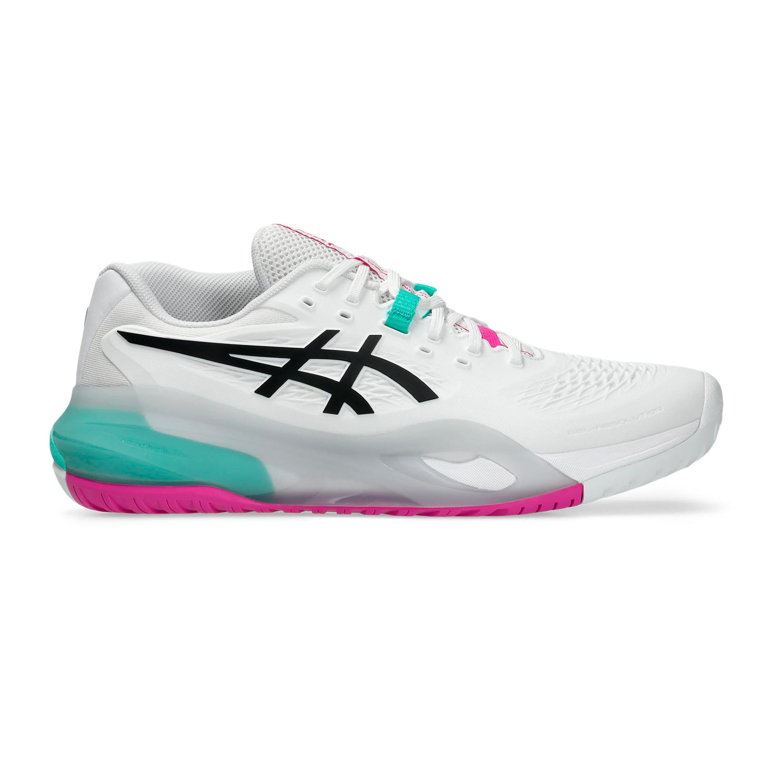 ASICS Gel-Resolution X Zapatilla todas las superficies Hombres - blanco, turquesa