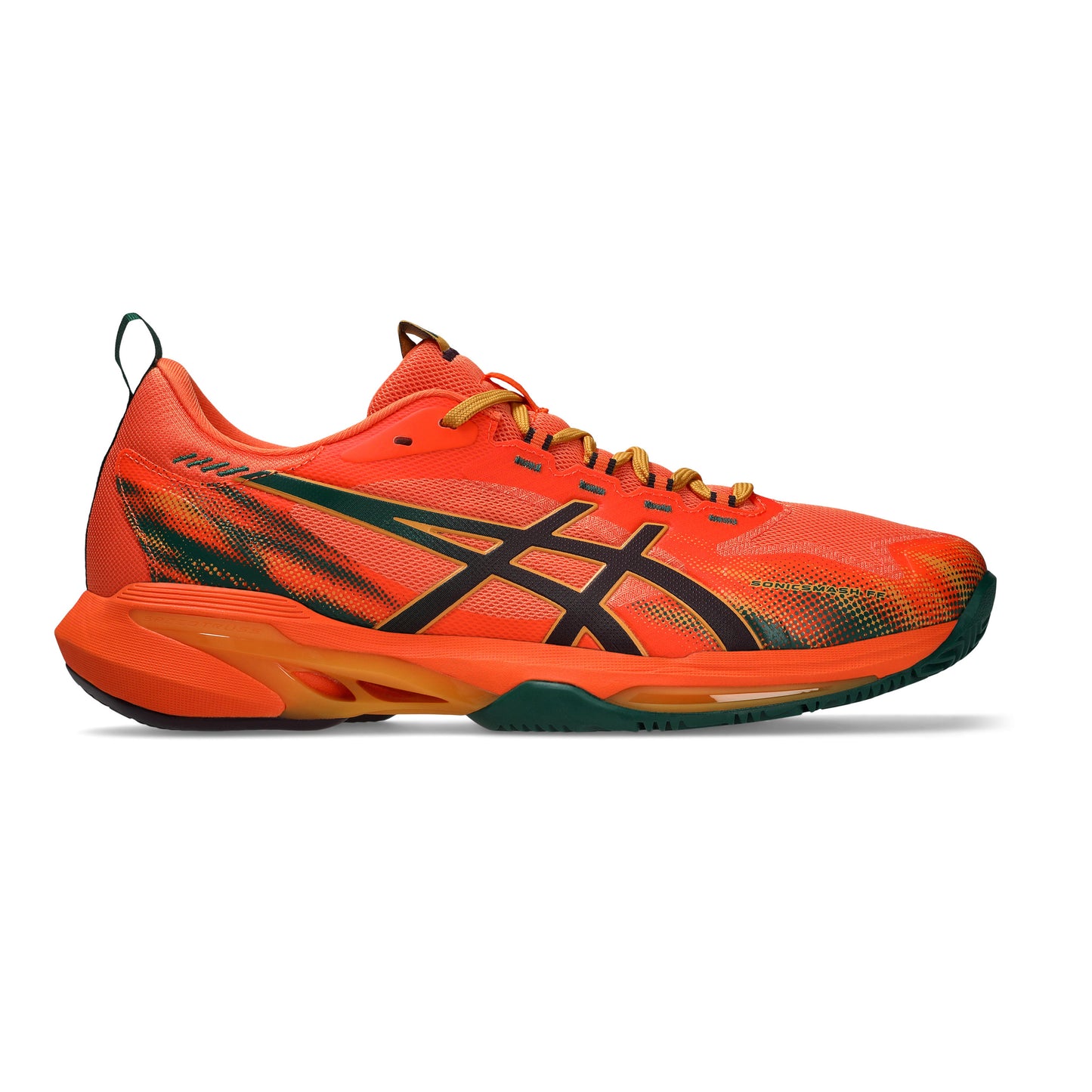 ASICS Sonicsmash FF Zapatilla de pádel Hombres - naranja neón, lila