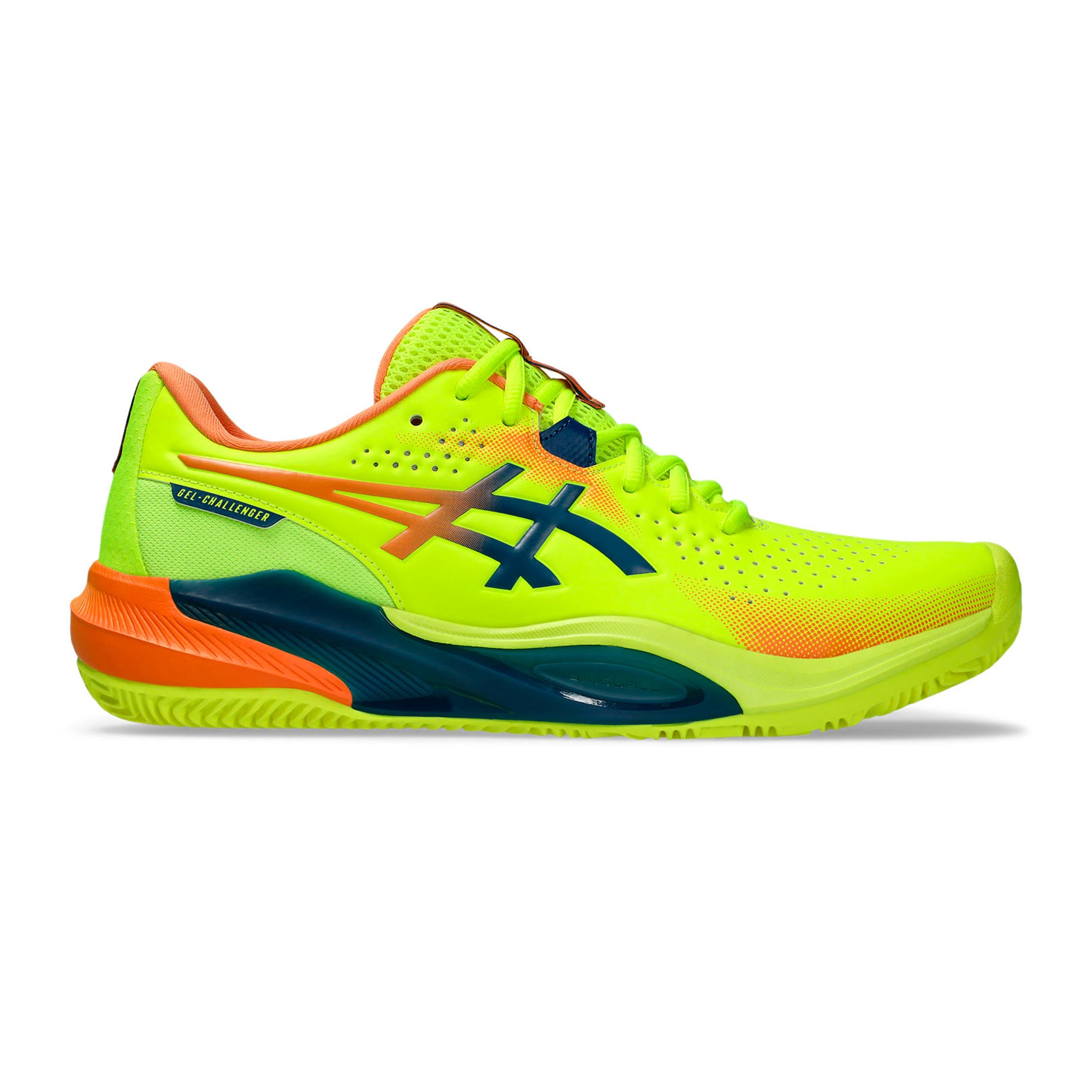 ASICS GEL-Challenger 15 L.E. Zapatilla de pádel Hombres - amarillo neón, azul oscuro