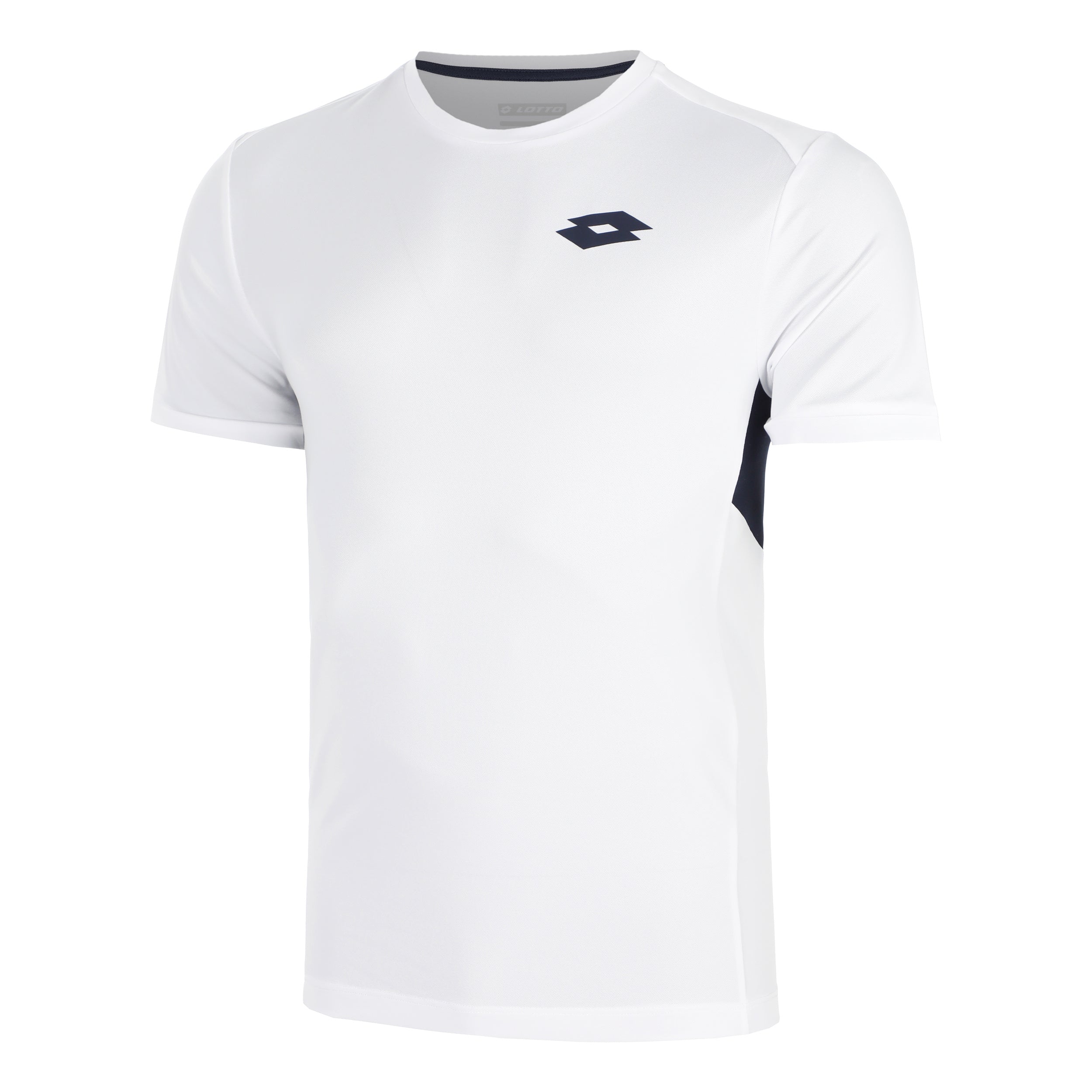 Lotto Squadra IV Camiseta de manga corta Hombres - blanco