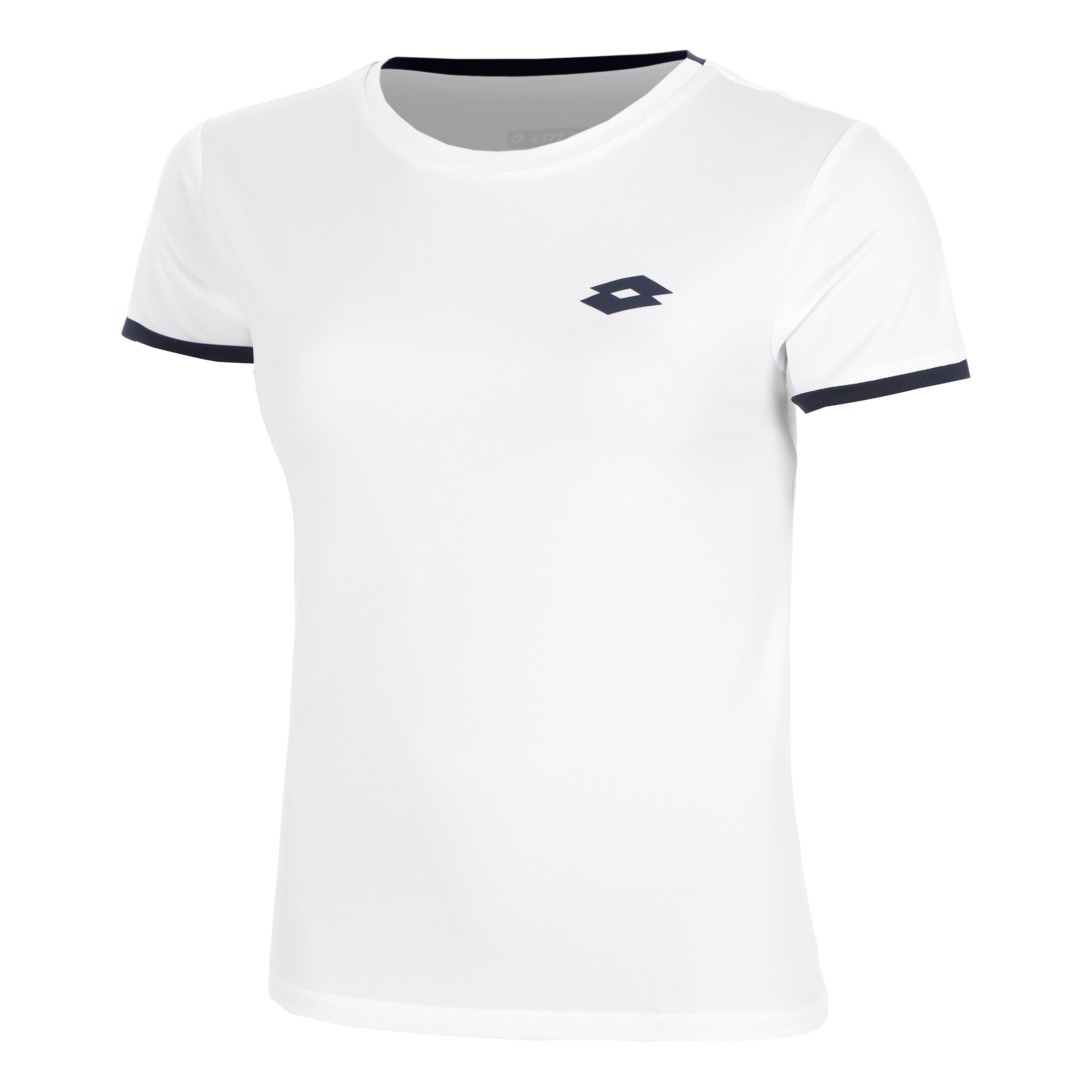 Lotto Squadra IV  Camiseta de manga corta Mujeres - blanco