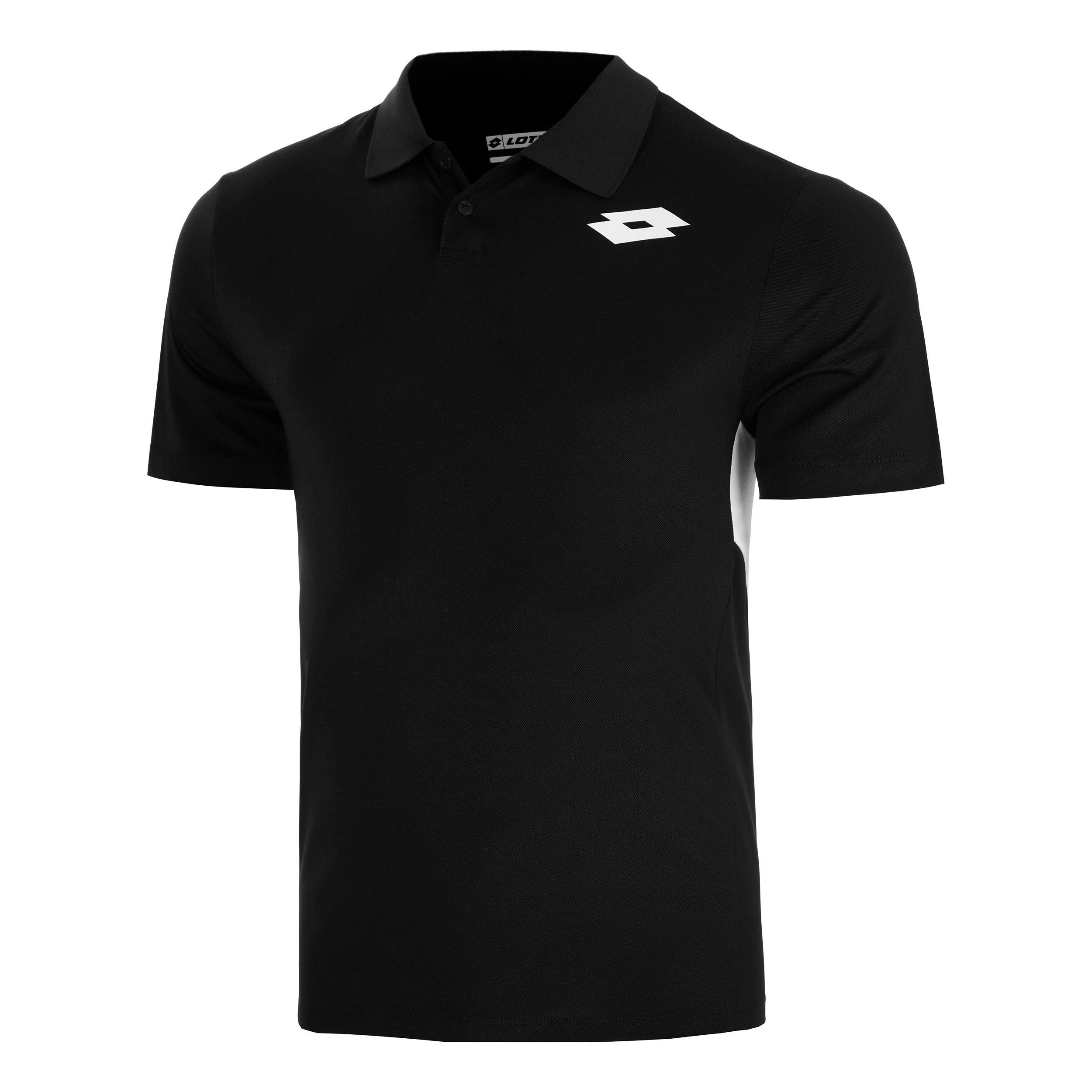 Lotto Squadra IV Polo Hombres - negro