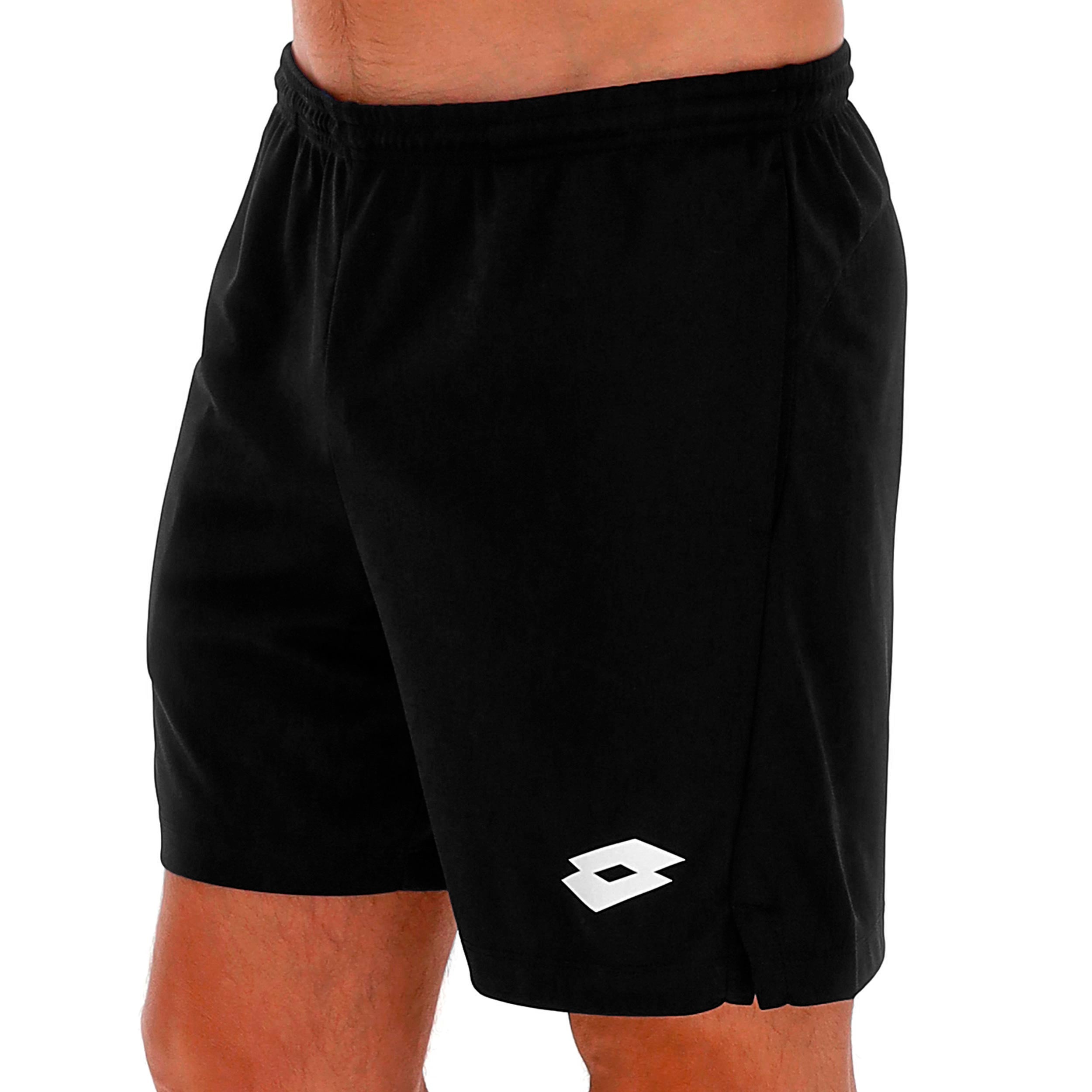 Lotto Squadra IV Shorts Hombres - negro
