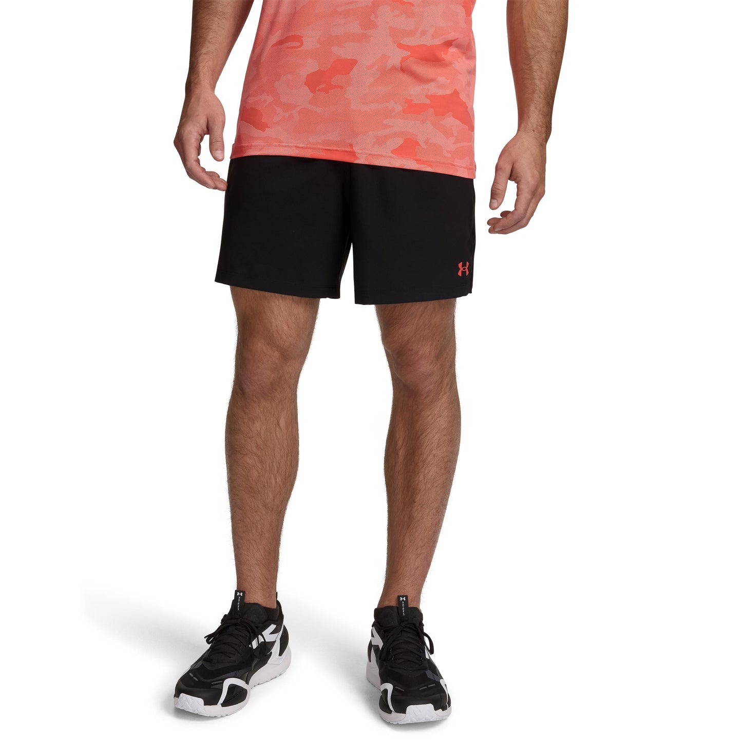 Under Armour Vanish Woven 2.0 6in Shorts Hombres-negro, rojo