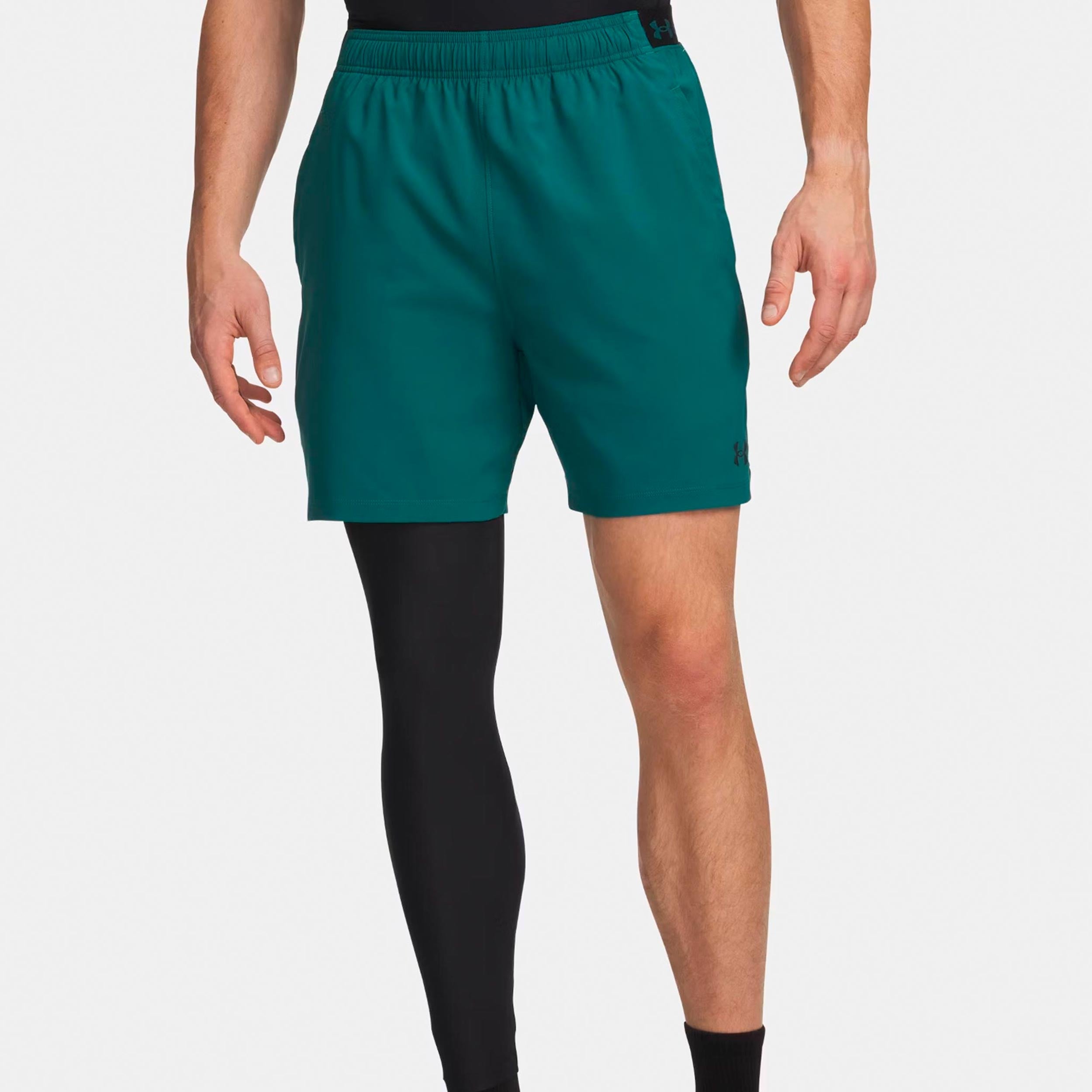 Under Armour Vanish Woven 2.0 6in Shorts Hombres-verde, negro