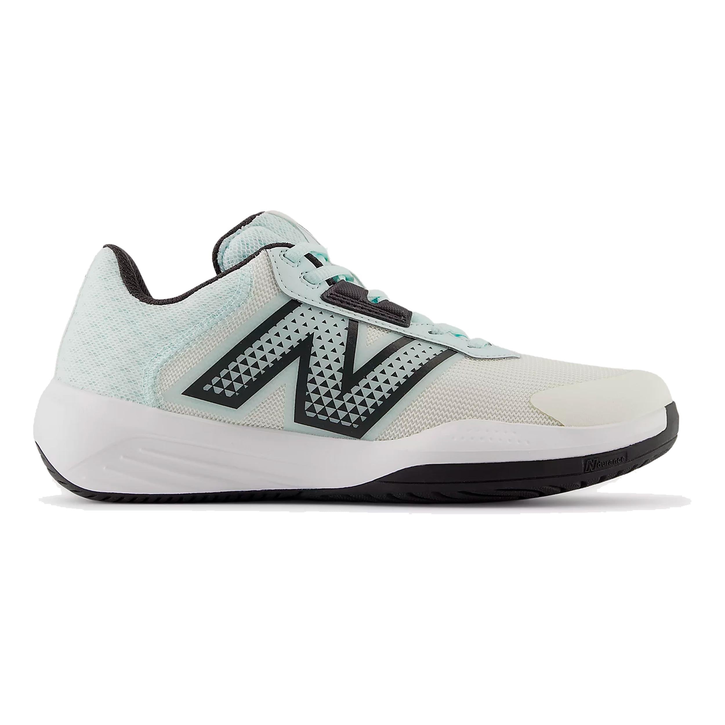 New Balance 696v6 Zapatilla todas las superficies Mujeres-blanco, azul claro