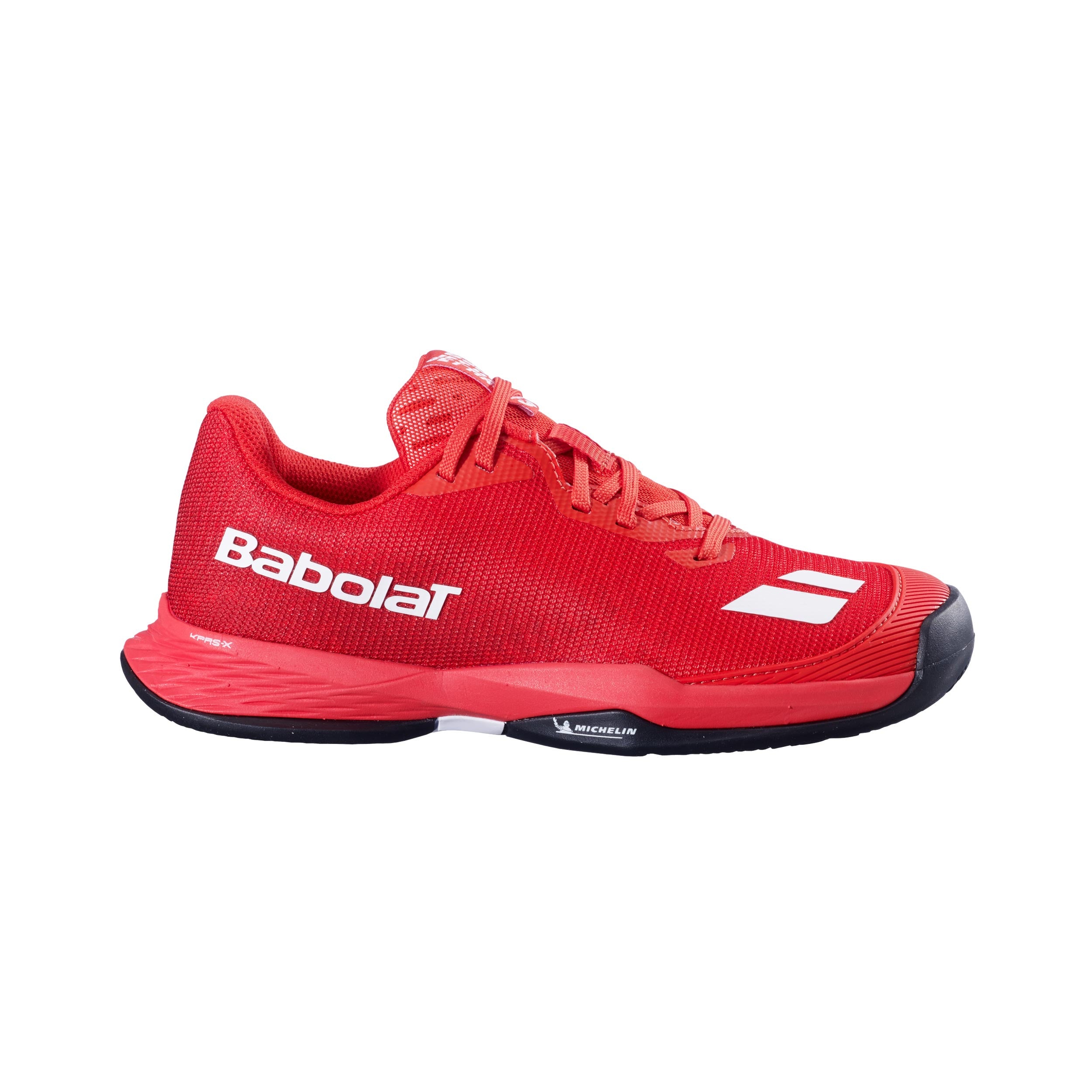 Babolat Jet Mach 3 Zapatilla tierra batida Niños - rojo, blanco