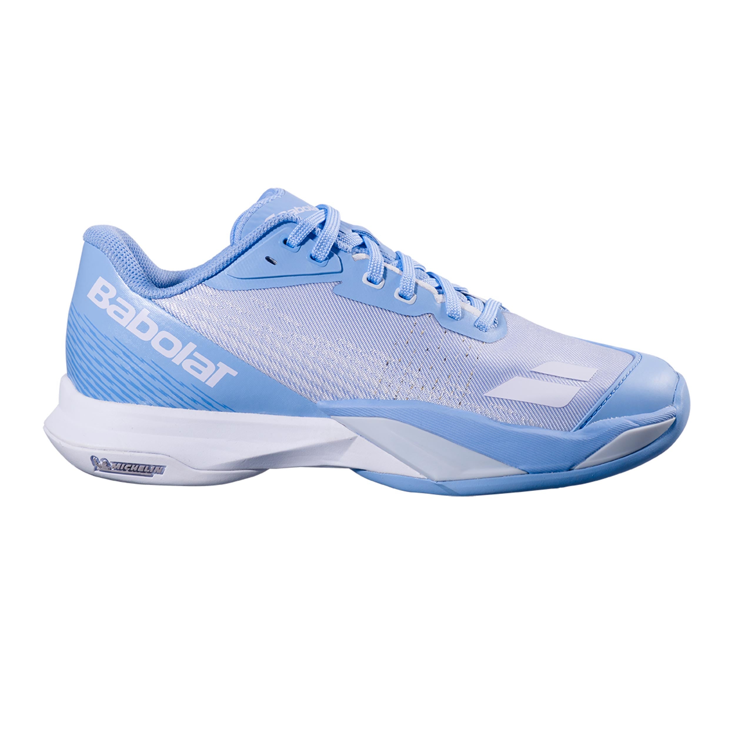 Babolat Jet Mach 4 Zapatilla todas las superficies Mujeres - morado, blanco