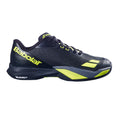 Jet Mach 4 Zapatilla tierra batida Hombres - negro, amarillo neón