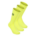 Crew Performance Calcetines de tenis Pack de 3 -amarillo neón