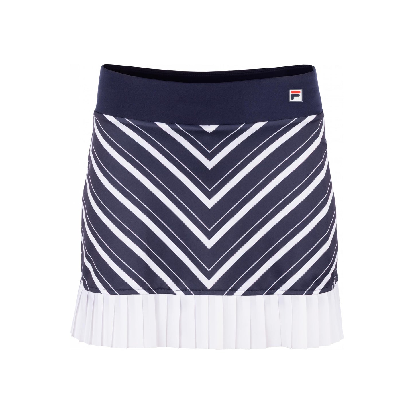 Fila Liyana Falda Mujeres-blanco, azul oscuro