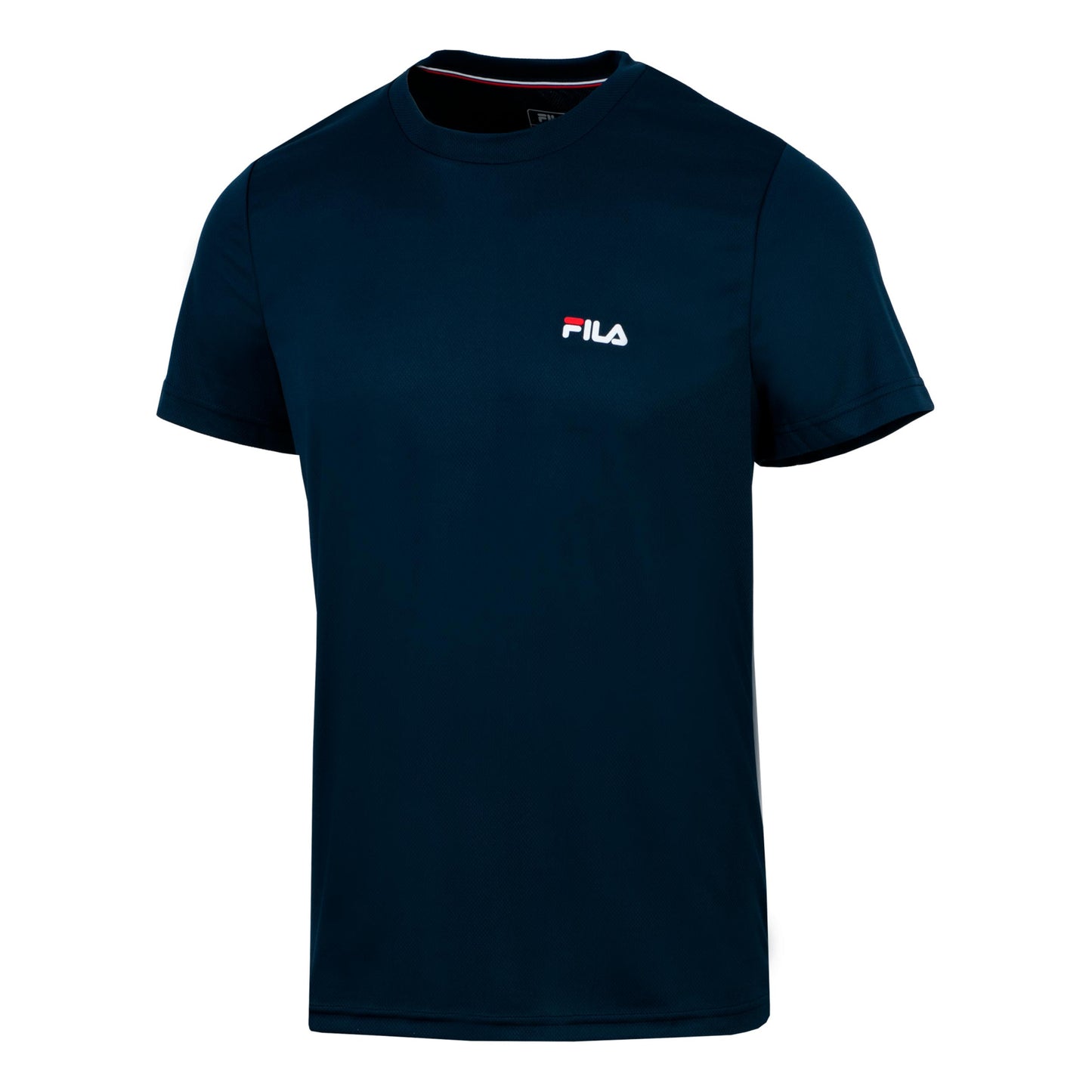 Fila Logo small 2 Camiseta de manga corta Hombres-azul oscuro