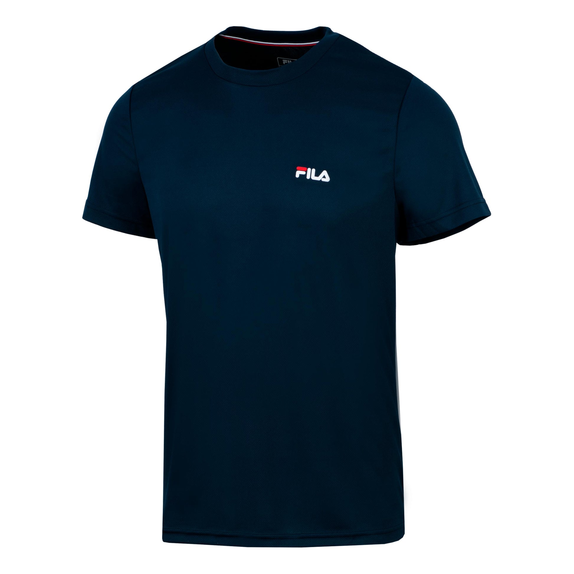 Fila Logo small 2 Camiseta de manga corta Hombres-azul oscuro