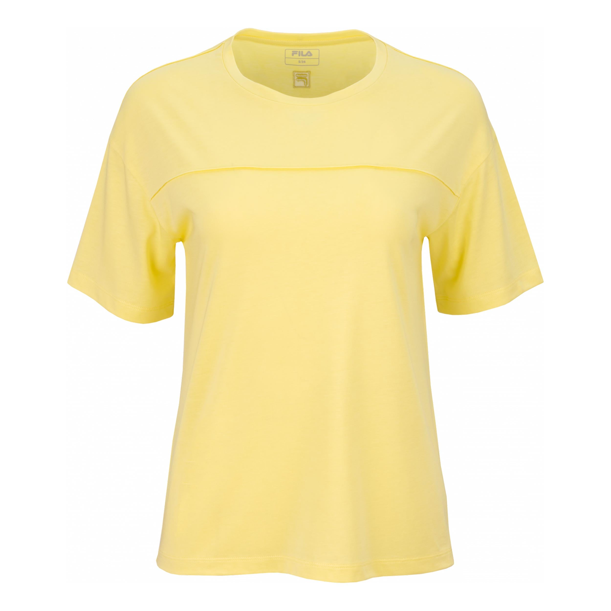 Fila Lilou Camiseta de manga corta Mujeres - amarillo limón