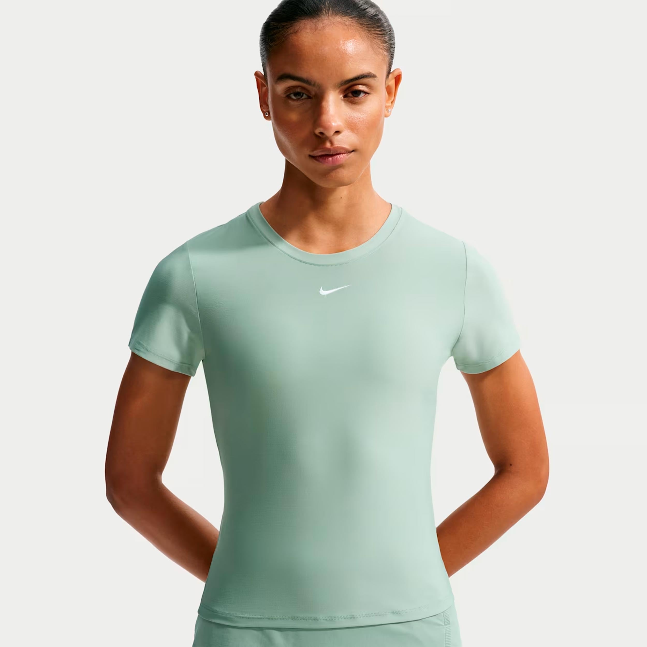 Nike Dri-Fit Victory  Camiseta de manga corta Mujeres - blanco rot, blanco