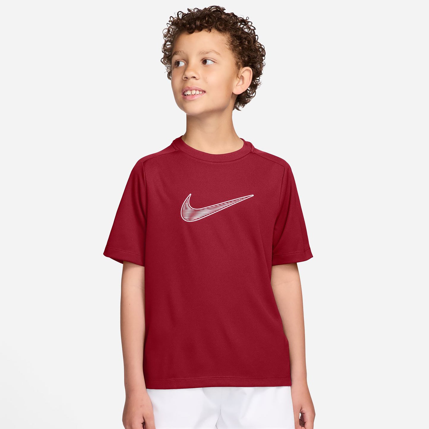 Nike Dri-Fit Multi  Camiseta de manga corta Niños - rojo