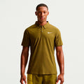Jannik Sinner Court Dri-Fit Advantage Slam Polo Hombres-oliva, blanco