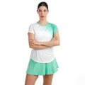 Crew Fade 2.0 Camiseta de manga corta Mujeres-verde, blanco