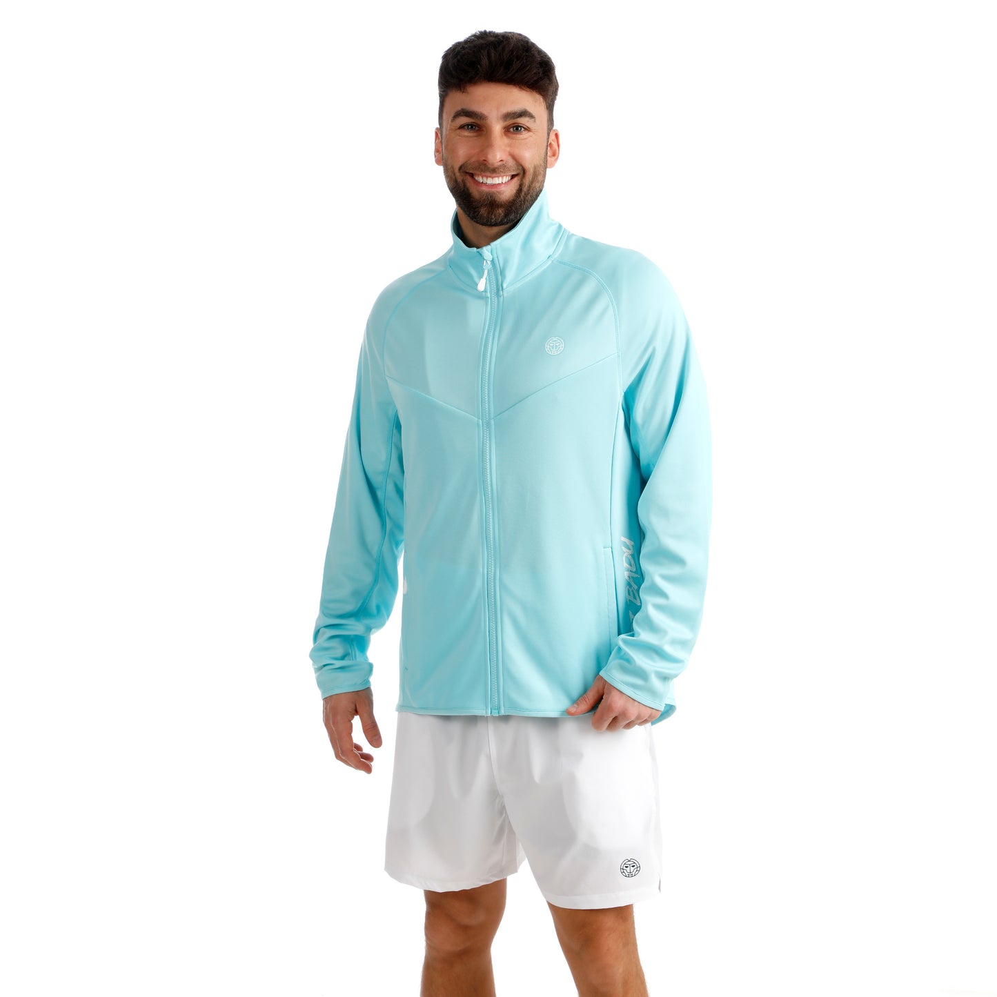 BIDI BADU Crew 2.0 Chaqueta de entrenamiento Hombres-turquesa