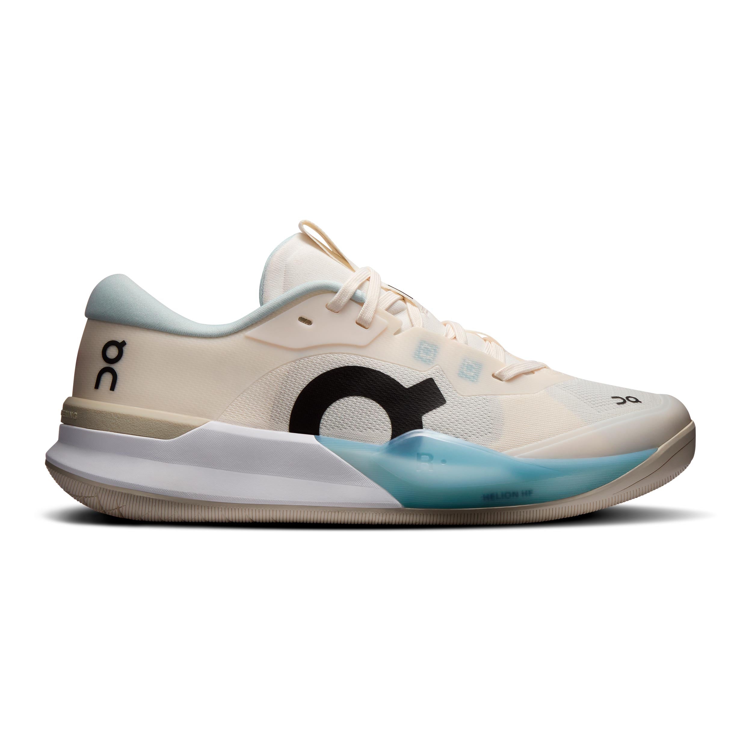 On THE ROGER Pro 3 Zapatilla todas las superficies Mujeres - crema, azul claro