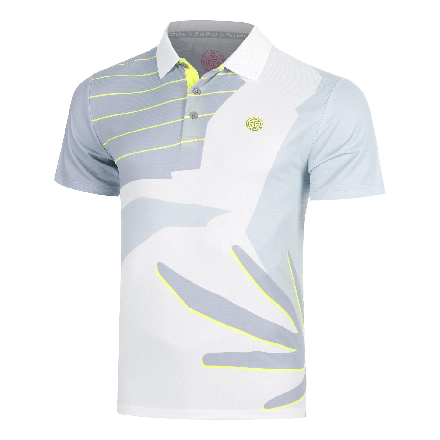 BIDI BADU Hey Laguna Polo Hombres-blanco, multicolor