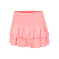 Out of Control Pleated Falda Chicas-rosa