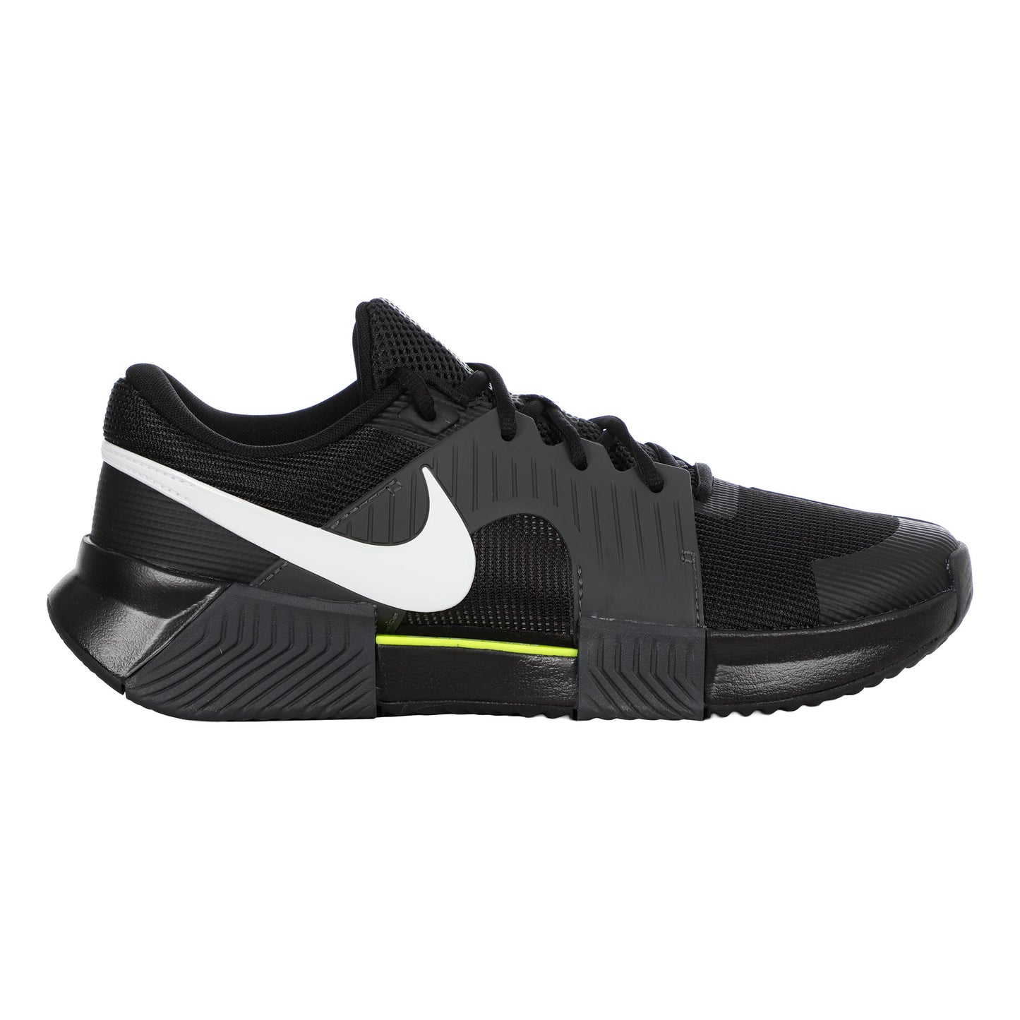 Nike Zoom Gp Challenge 1.5 Zapatilla tierra batida Hombres-negro, verde neón