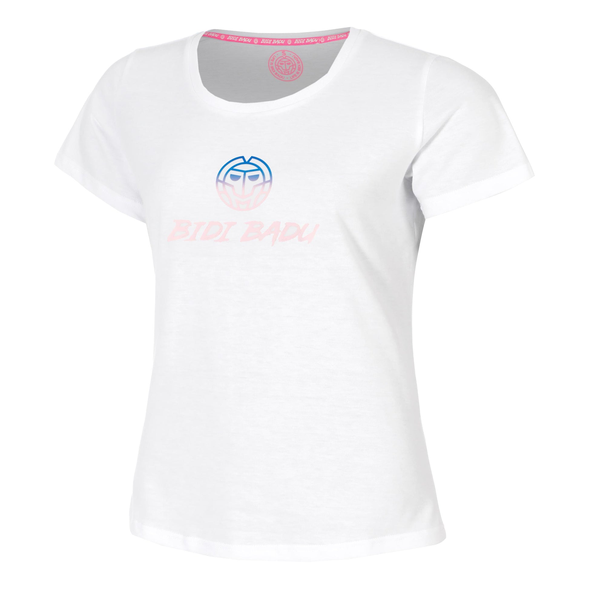BIDI BADU Out of Control Logo Camiseta de manga corta Mujeres-azul