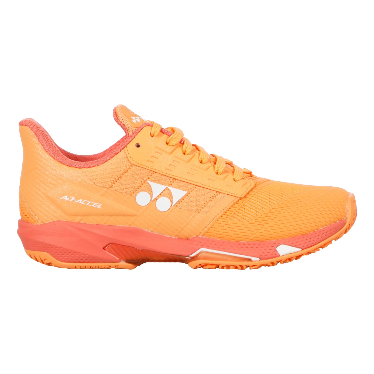 Yonex Ad Accel Cly Zapatilla tierra batida Mujeres-naranja, blanco