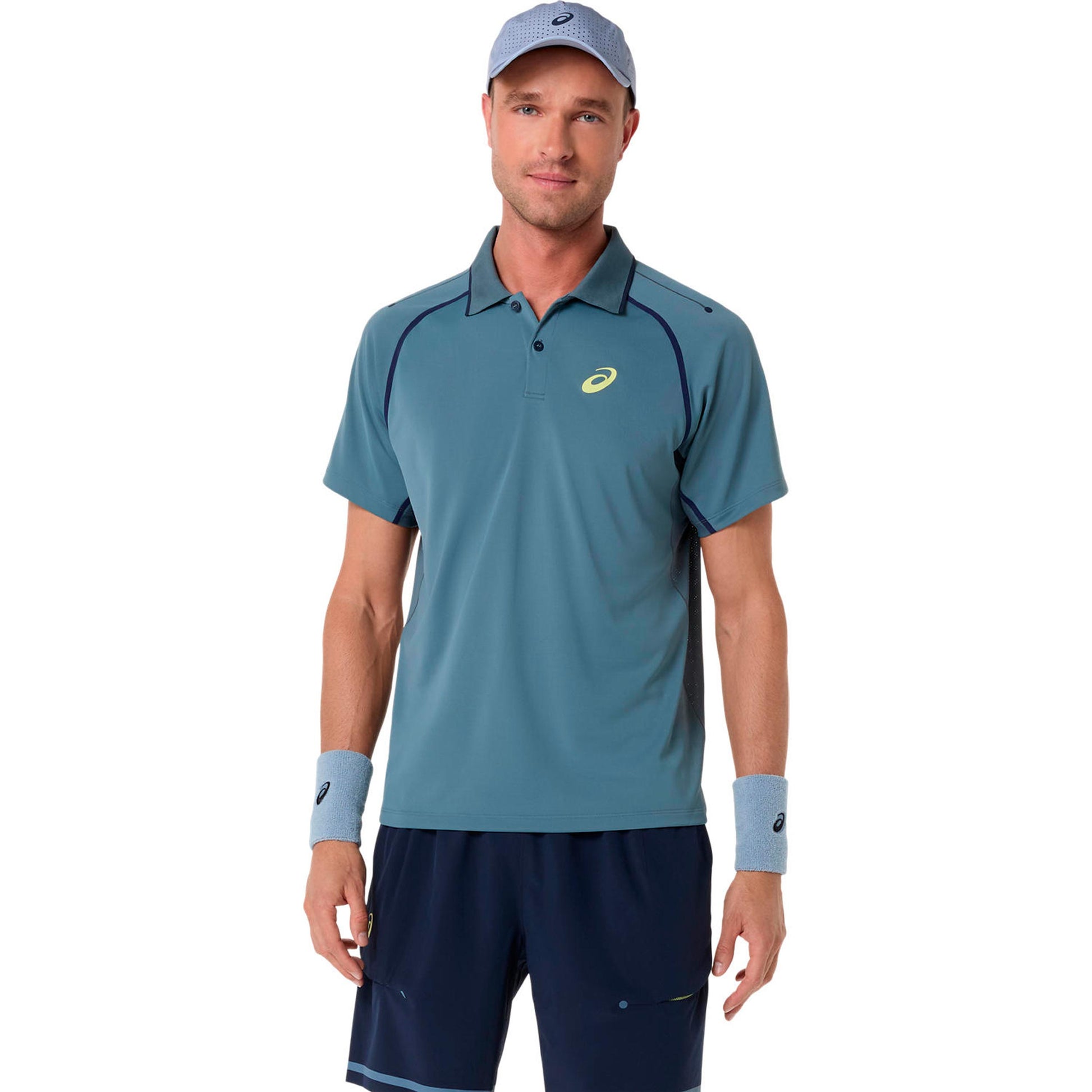 ASICS Match    Polo Hombres - color petróleo