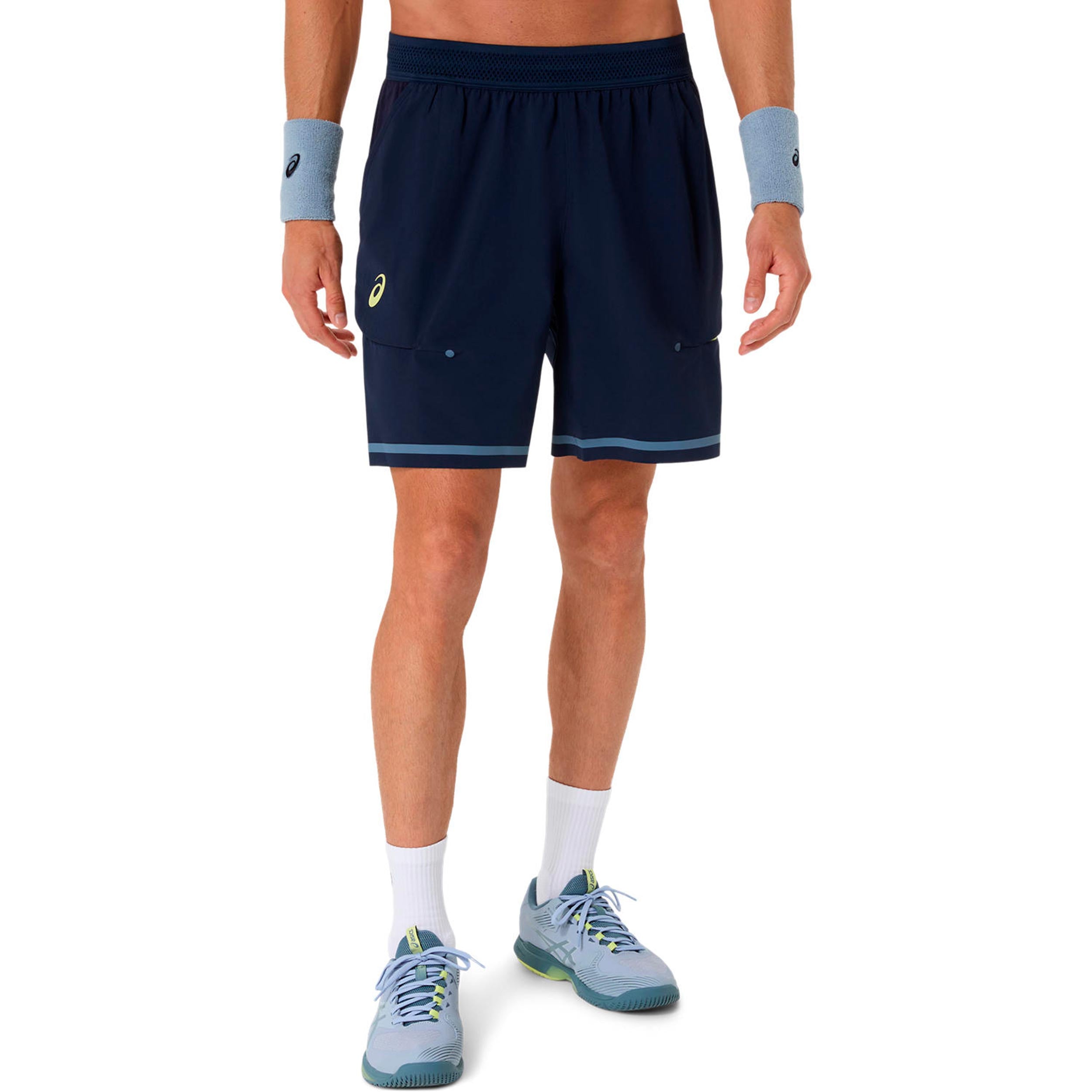 ASICS Match 7In  Shorts Hombres-azul oscuro