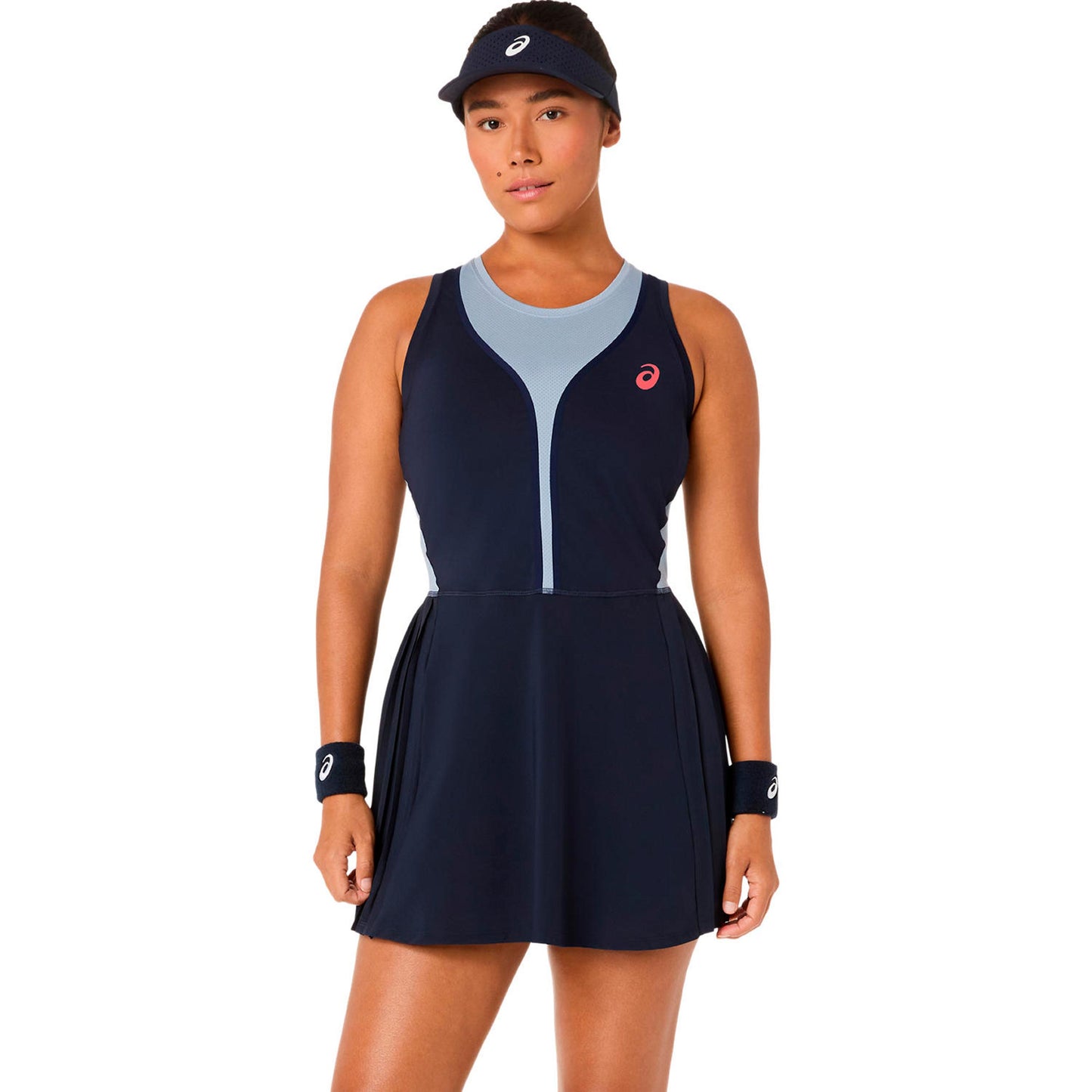 ASICS Match Pleat  Vestido Mujeres-azul oscuro