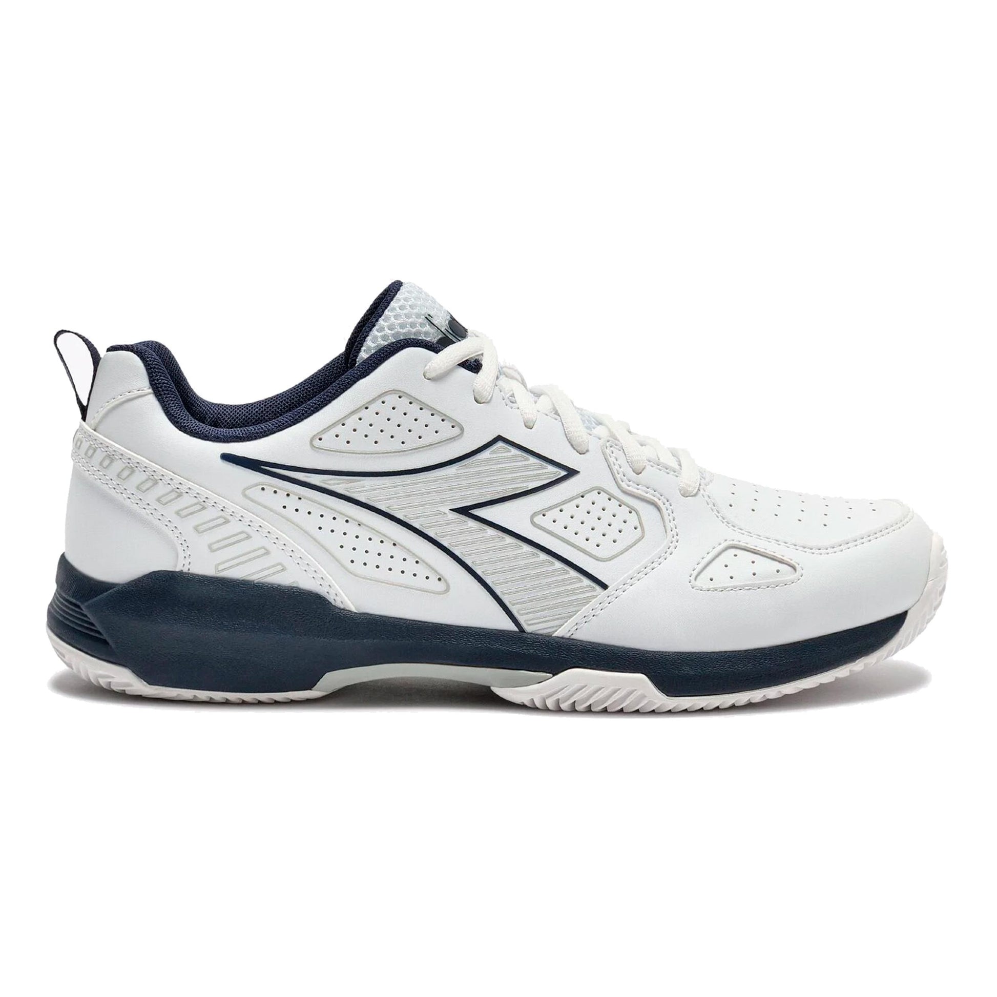 Diadora S.Challenge 7 Zapatilla tierra batida Hombres-blanco, azul oscuro
