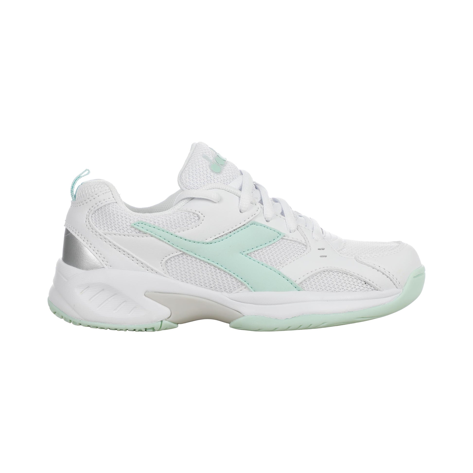 Diadora S. Challenge 6 Zapatilla todas las superficies Niños-blanco, verde