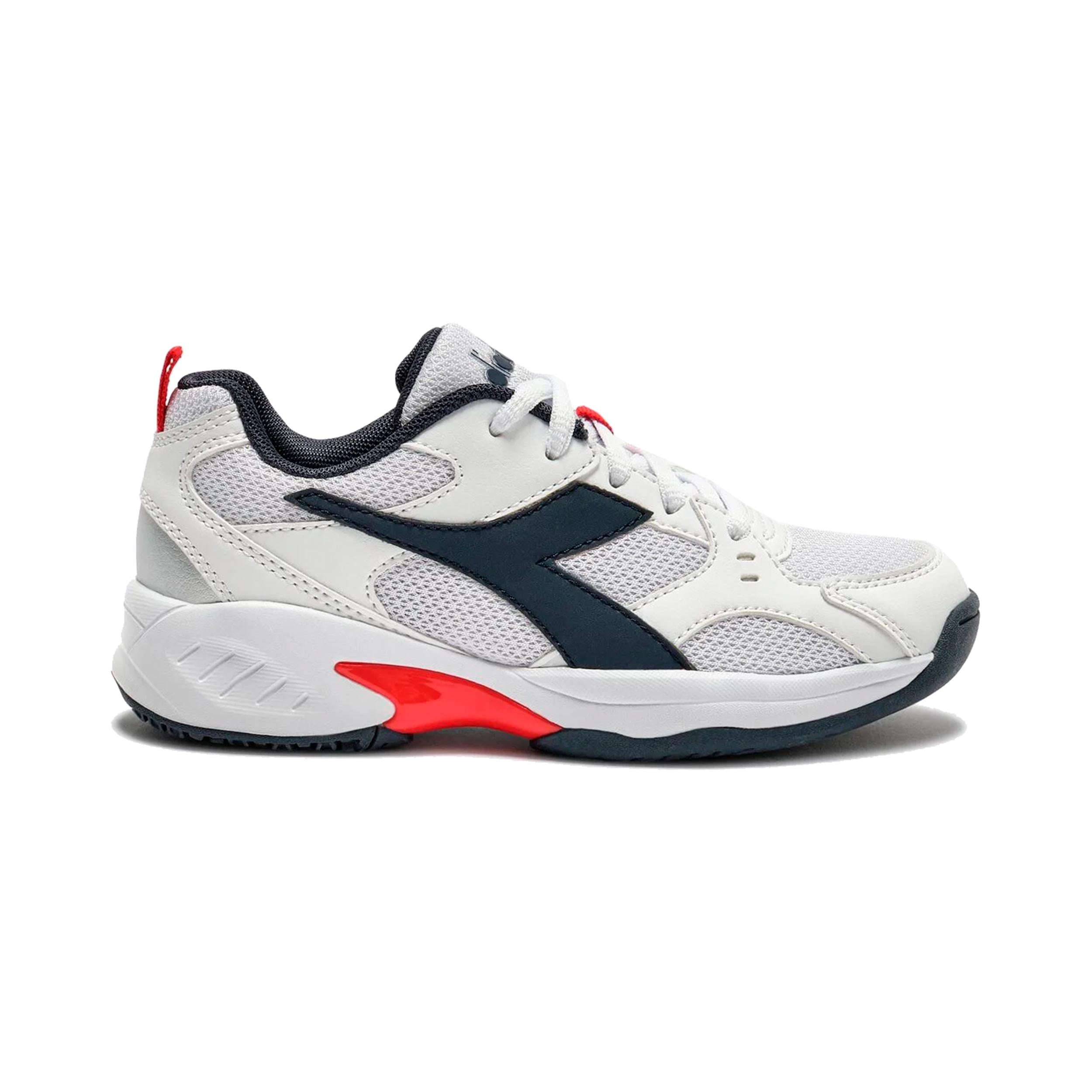 Diadora S. Challenge 6 Zapatilla todas las superficies Niños-blanco, azul oscuro